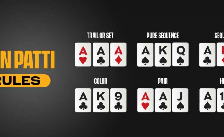 Poker Sequences